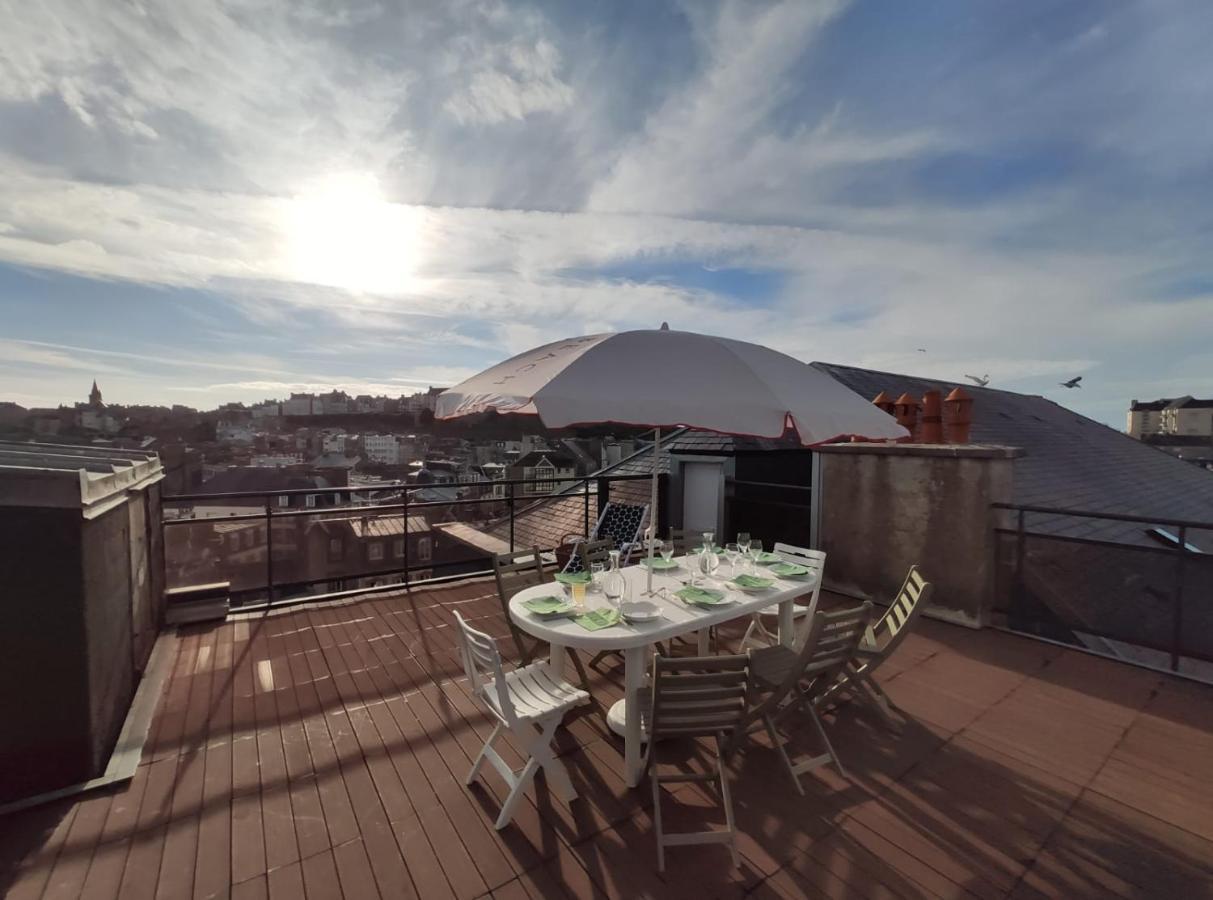 Le Balcon Des Vents Apartment กรองวิลล์ ภายนอก รูปภาพ